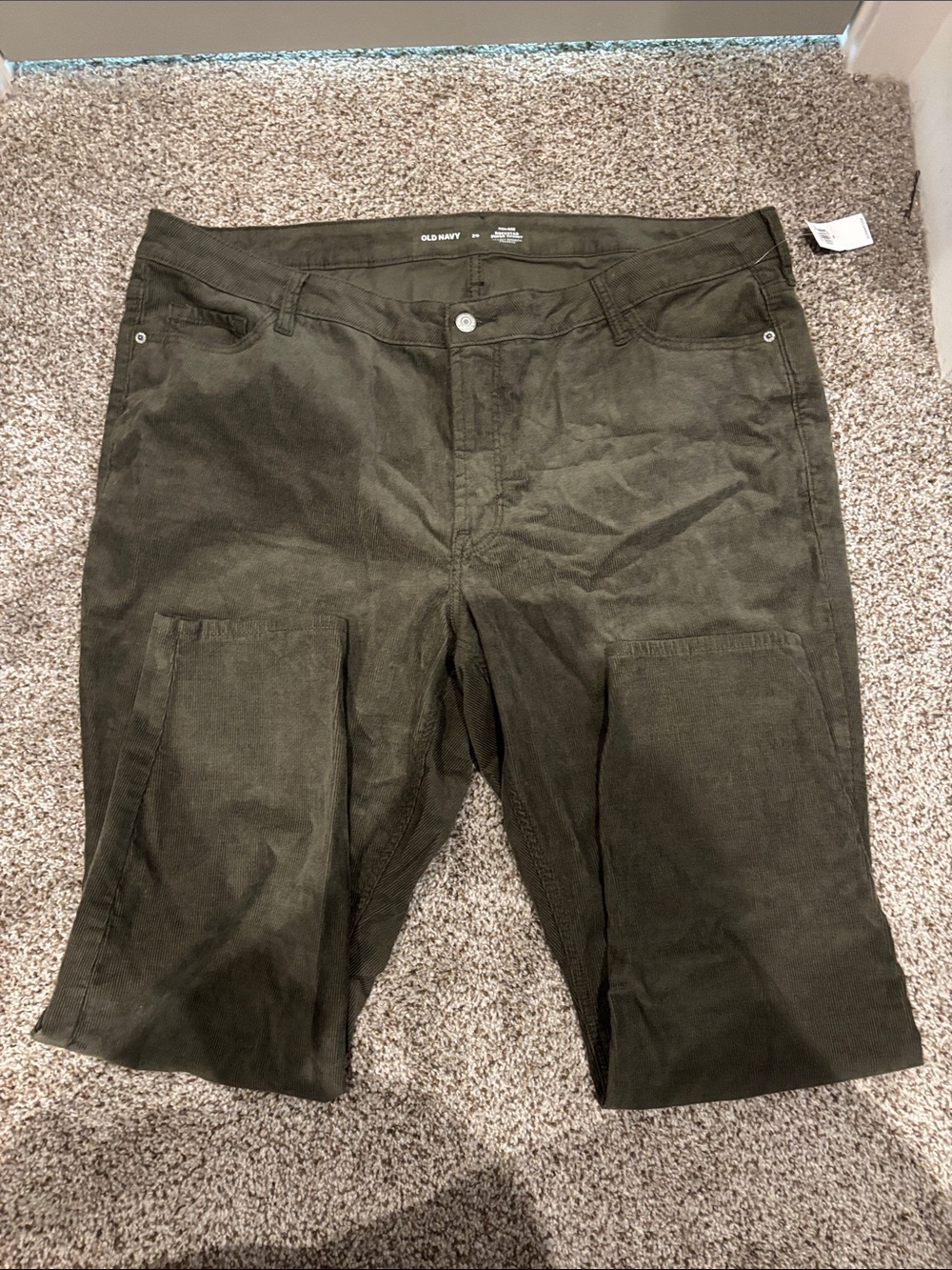 Old Navy Olive Green Corduroy Pants